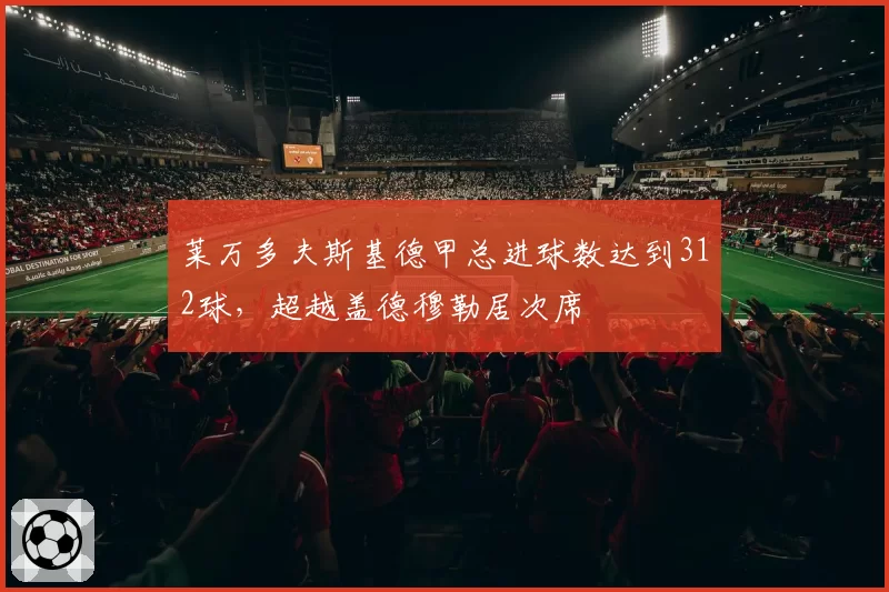 莱万多夫斯基德甲总进球数达到312球，超越盖德穆勒居次席
