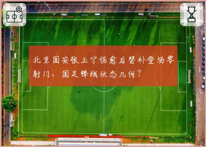 北京国安张玉宁伤愈后替补登场零射门，国足锋线状态几何？